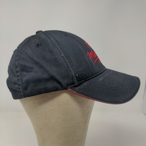 Papa Murphy's Men's Strapback Hat Cap Black Embroidered Logo Employee Uniform - Picture 8 of 12
